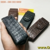 Bao đựng vertu da cá sấu